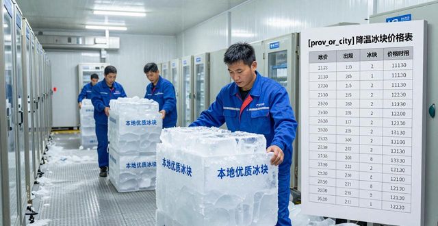 广州黄埔区降温冰块多少钱一吨?本地制冰厂报价来了